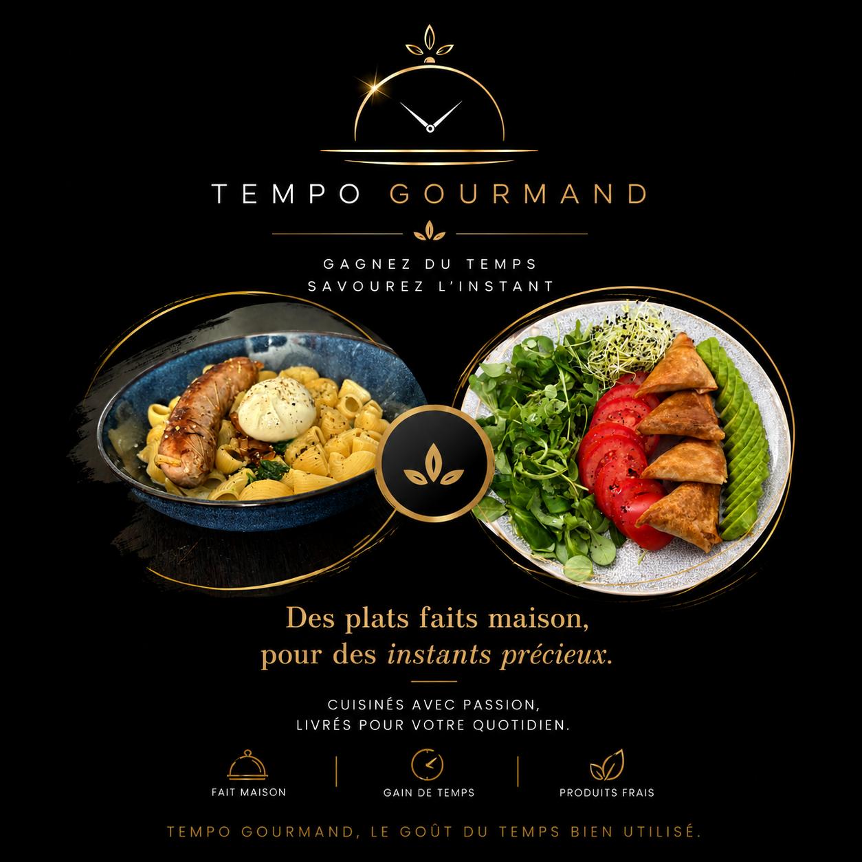 Plat Tempo Gourmand · fait maison à Marseille